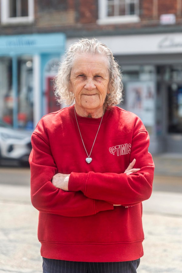 BNPS.co.uk (01202 558833) Picture: BNPS Pictured: Dedicated Jill Cornick started working at the store in Blandford, Dorset, in 1956 as a 14-year-old.  A pensioner who has worked at the same Clarks shoe store for 68 years was fired with just two days' notice.  Dedicated Jill Cornick started working at the shop in Blandford, Dorset, in 1956, aged 14.  She worked continuously for the British retailer for the next seven decades, even postponing her honeymoon to attend a training course.  After her son was born, she put him in a playpen in the store so she could continue working.