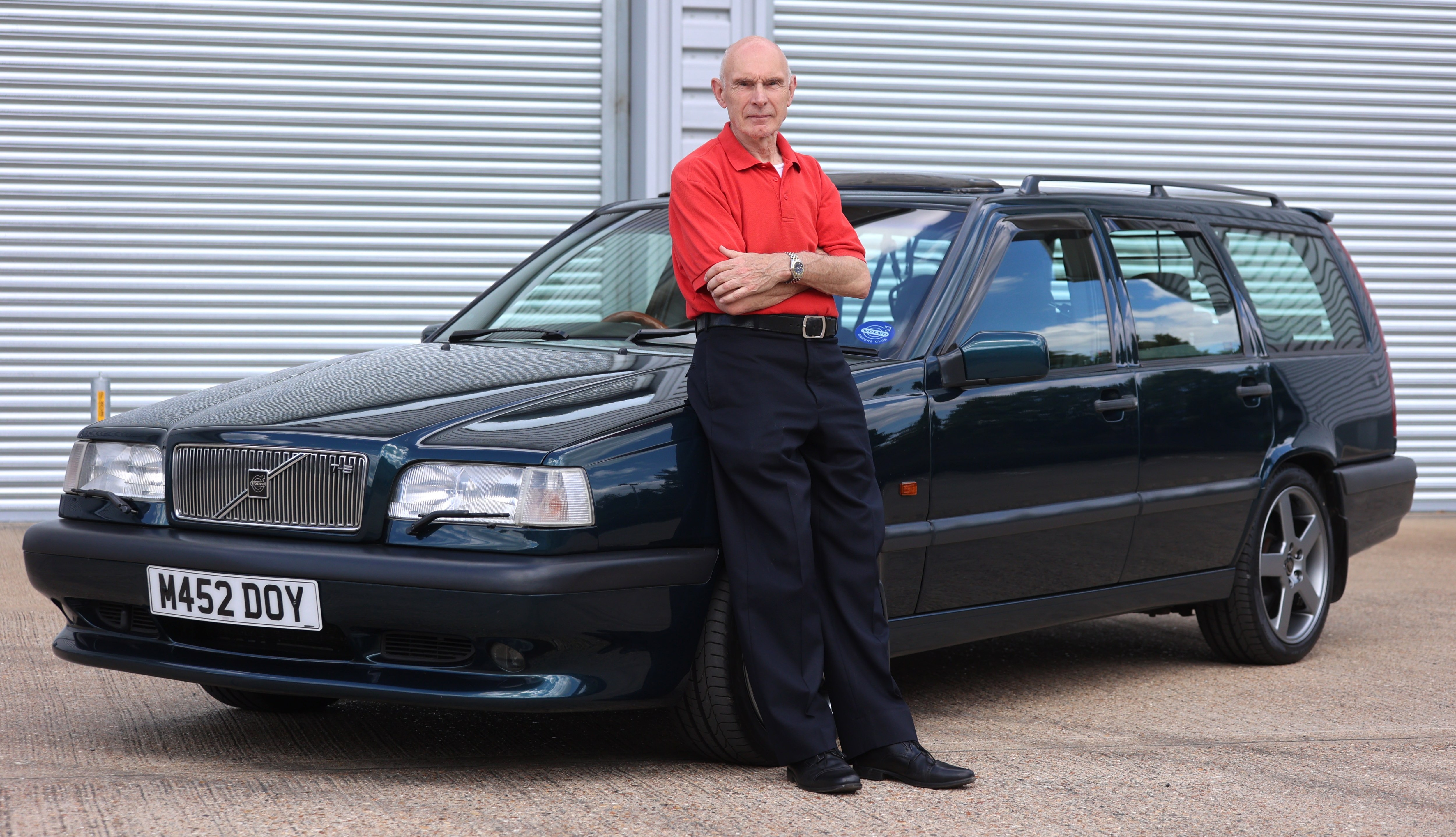 Bob Isaacs, 76, owns a 1995 Volvo 850 station wagon that has 289,000 miles on the clock