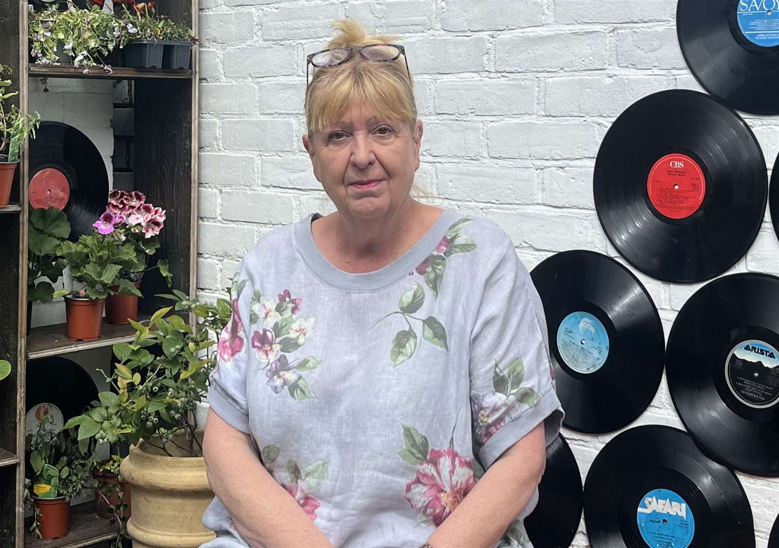 Kay Ashe, 68, is a Whitstable community member who attends the groups offered by Revival Food and Mood and is concerned about the impact the development will have on her space.