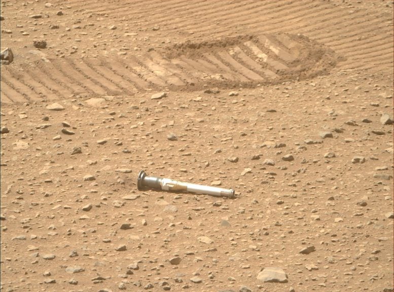 Sealed sample tube for the Mars rover Perseverance