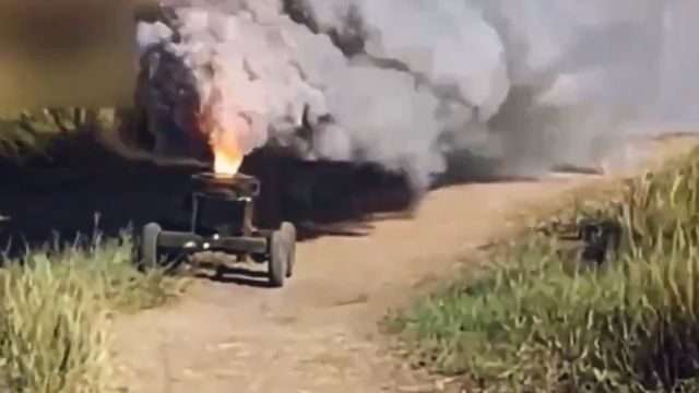 Russian forces use UGVs in Ukraine to disperse smoke screens