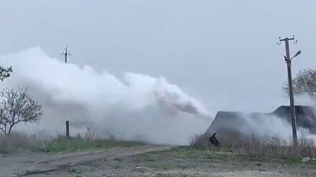 Russia demonstrates TDM-2K smokescreen work in Ukraine